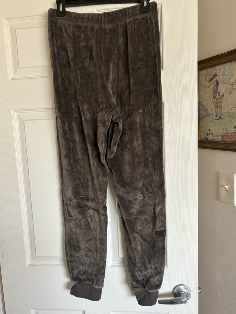 Essentials Plush Jogger Pants - Dark Brown